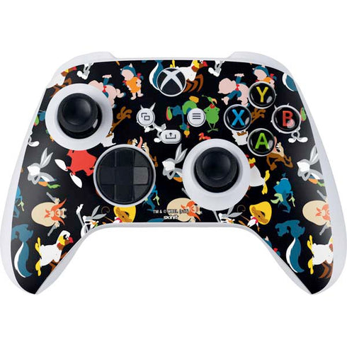 Looney Tunes Identity Pattern Xbox Series S Controller Skin
